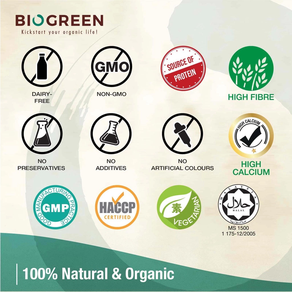 Biogreen 5 Grain Plus Oatmilk Energy (330g11’s x 30g)
