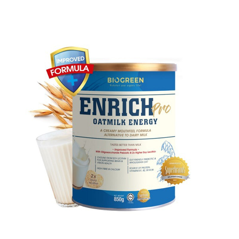 Biogreen-Enrich Pro Oatmilk Energy (850g)