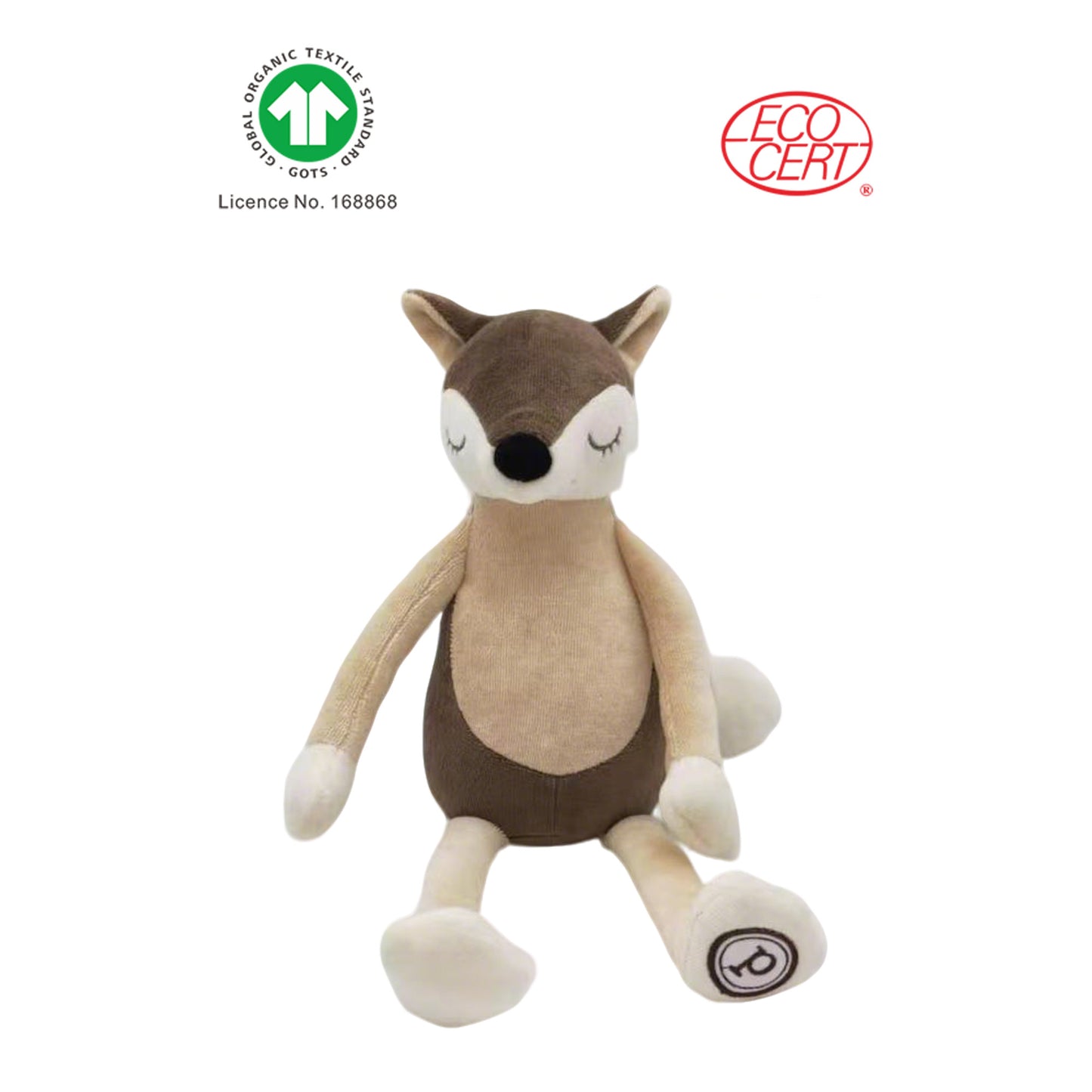 GOTS 認證有機狐狸公仔
