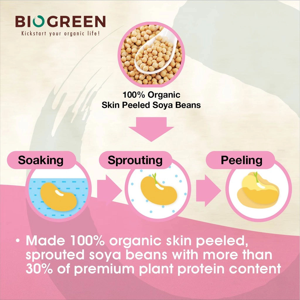 Biogreen O'Kid High Protein Organic Soya Milk Powder (700g)