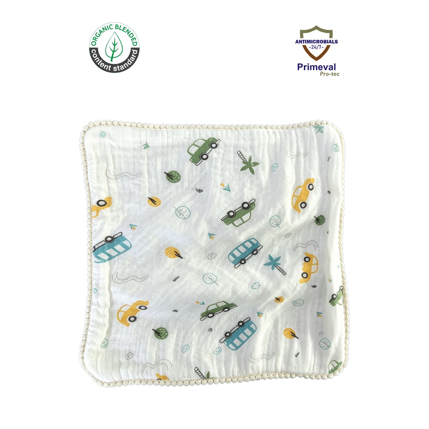Antibacterial mini gauze towel