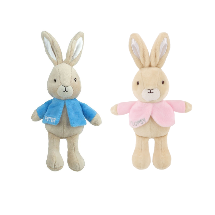 Rattle: Mini Peter Rabbit & Flopsy Jingler