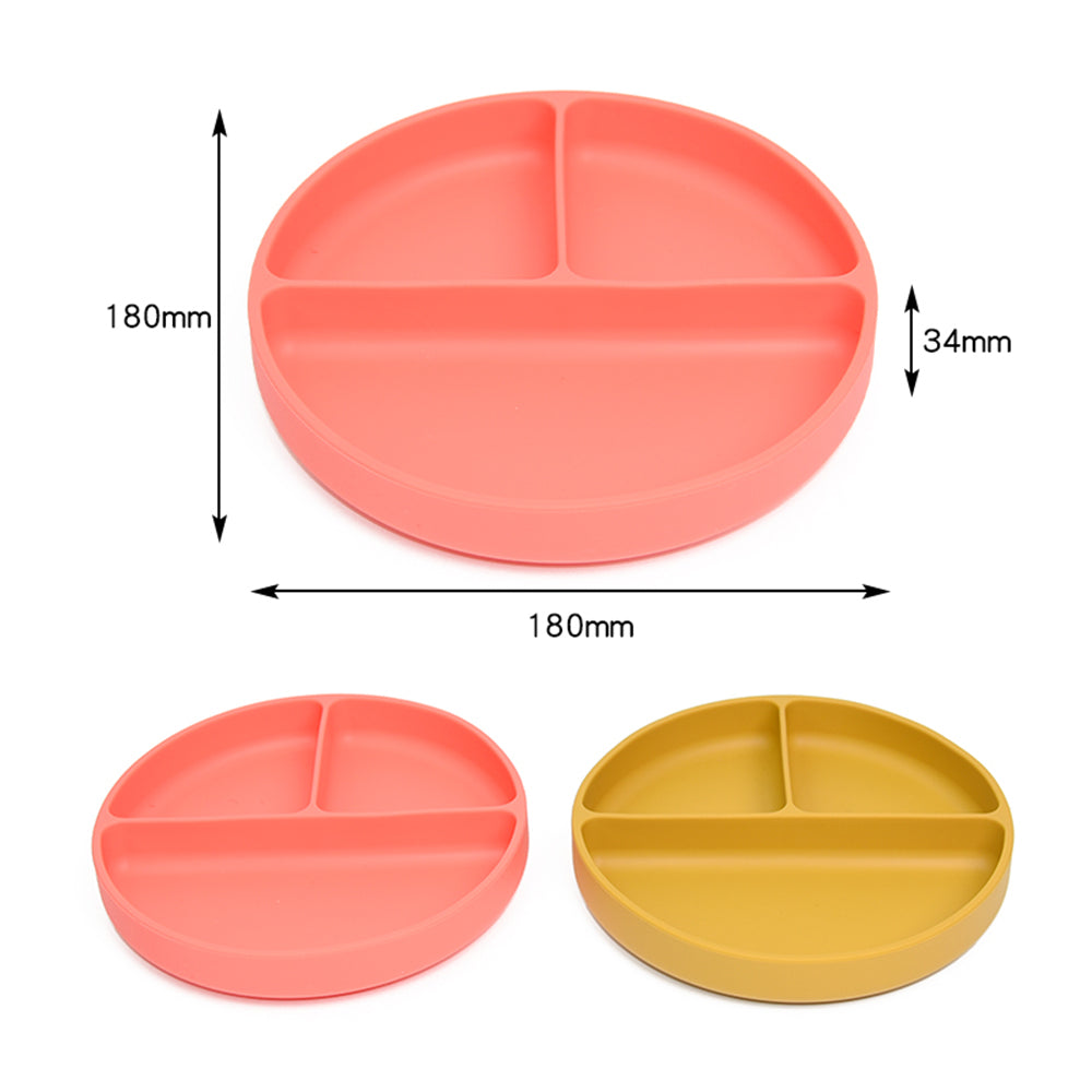 Suction cup dinner plate