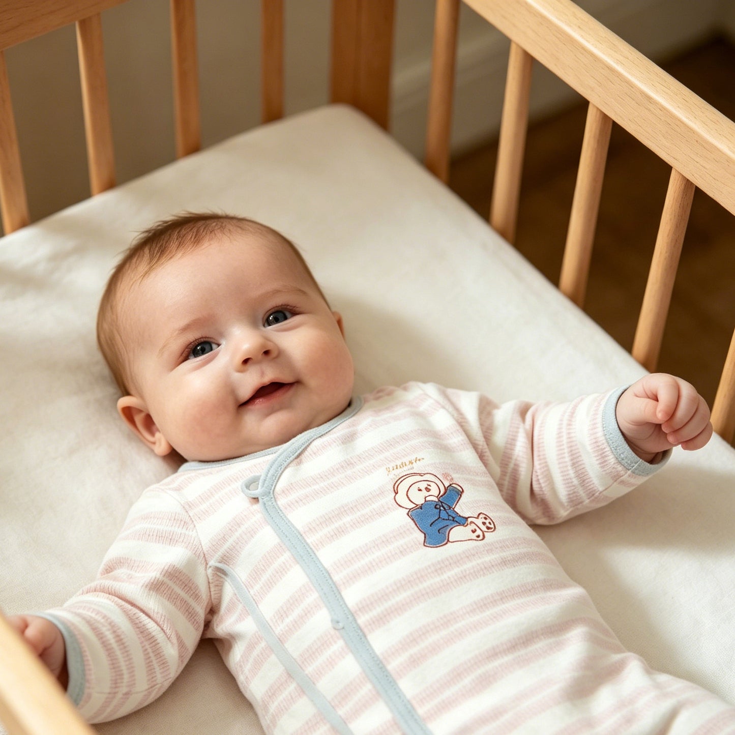 Paddington Bear Organic Baby Kimono