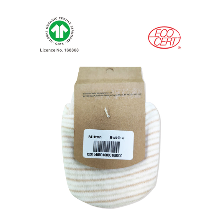 GOTS Certified Organic Baby Mittens