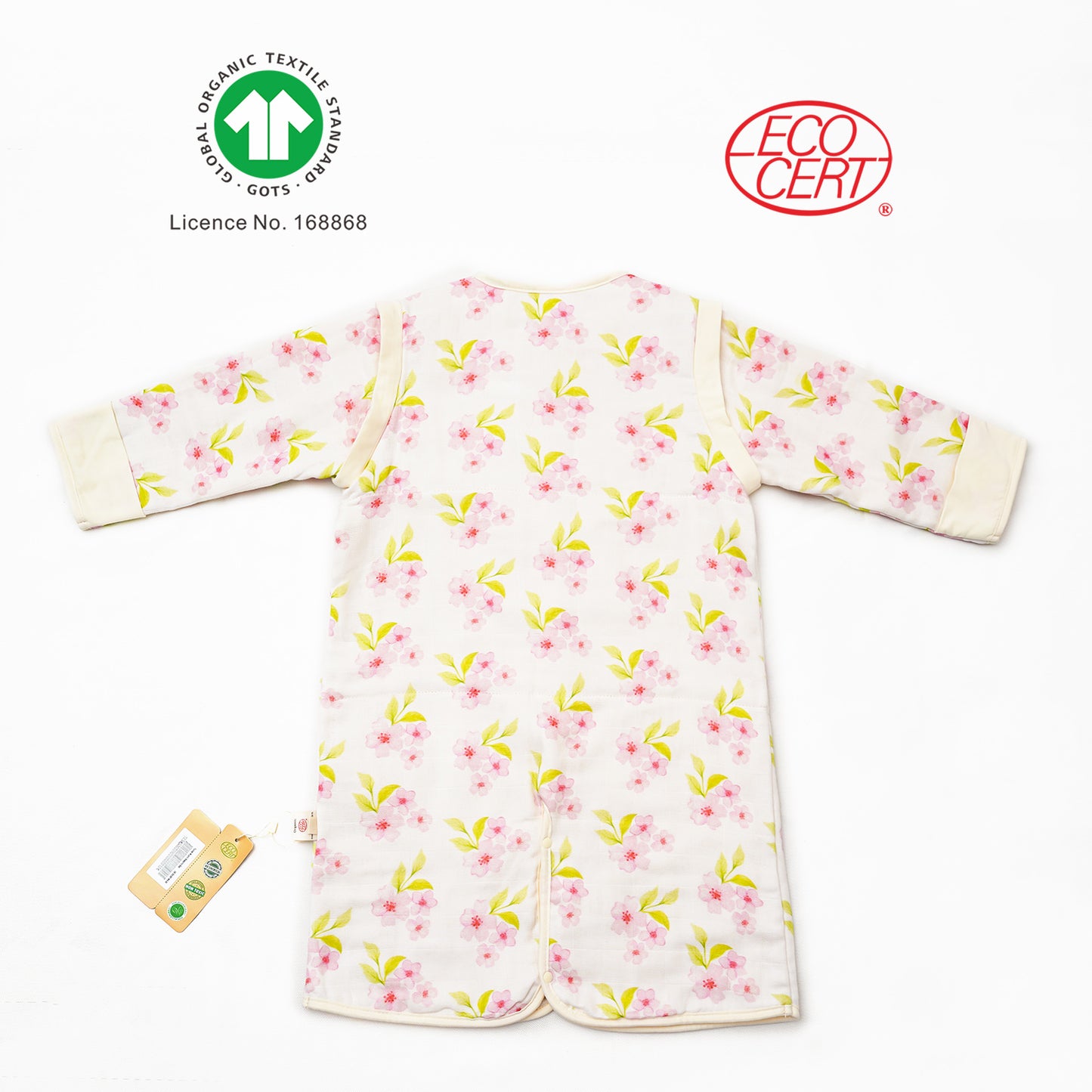 土耳其有機嬰兒6重紗兩用睡袋