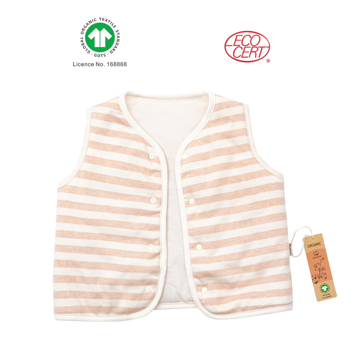 GOTS Certified Organic Vest (Thick)