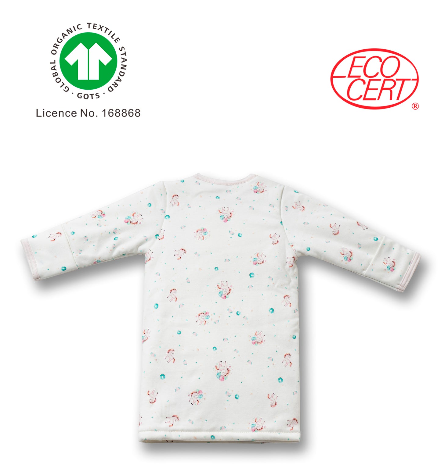 GOTS Certified Organic Long-Sleeved Kimono (Thick)