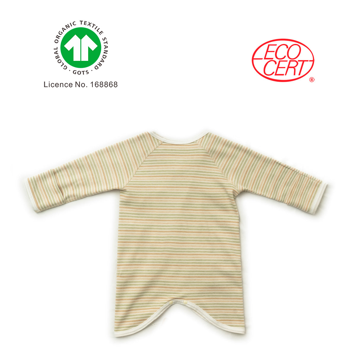 GOTS Certified Organic Long Sleeved Stylish Kimono