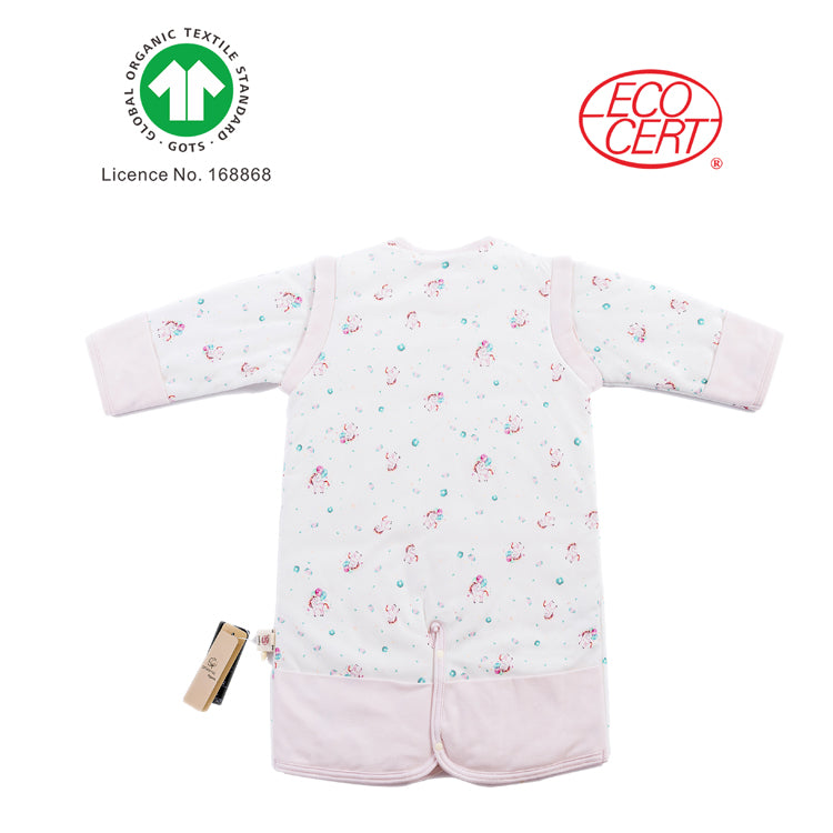 GOTS Certified Organic 2 in 1 Sleeved or Sleeveless Sleeping Bag (Winter)