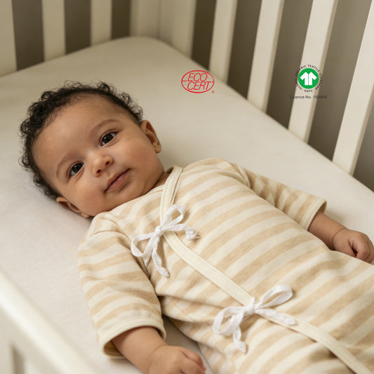 GOTS有機嬰兒和尚袍