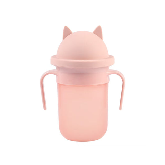 360 baby drinking cup pink