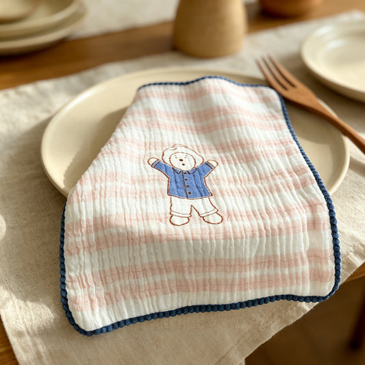Paddington Bear Organic Lace Gauze Scarf