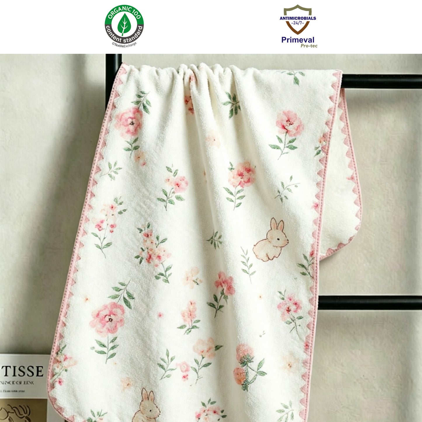 antibacterial bath towel