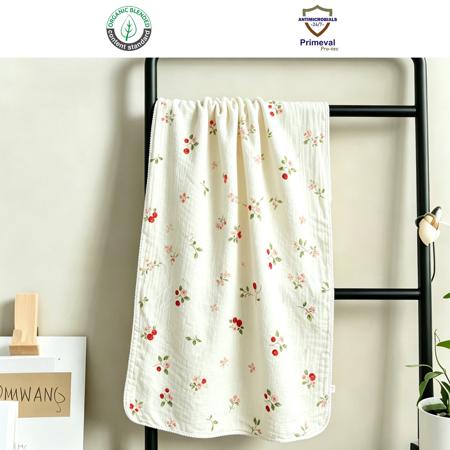 antibacterial bath towel