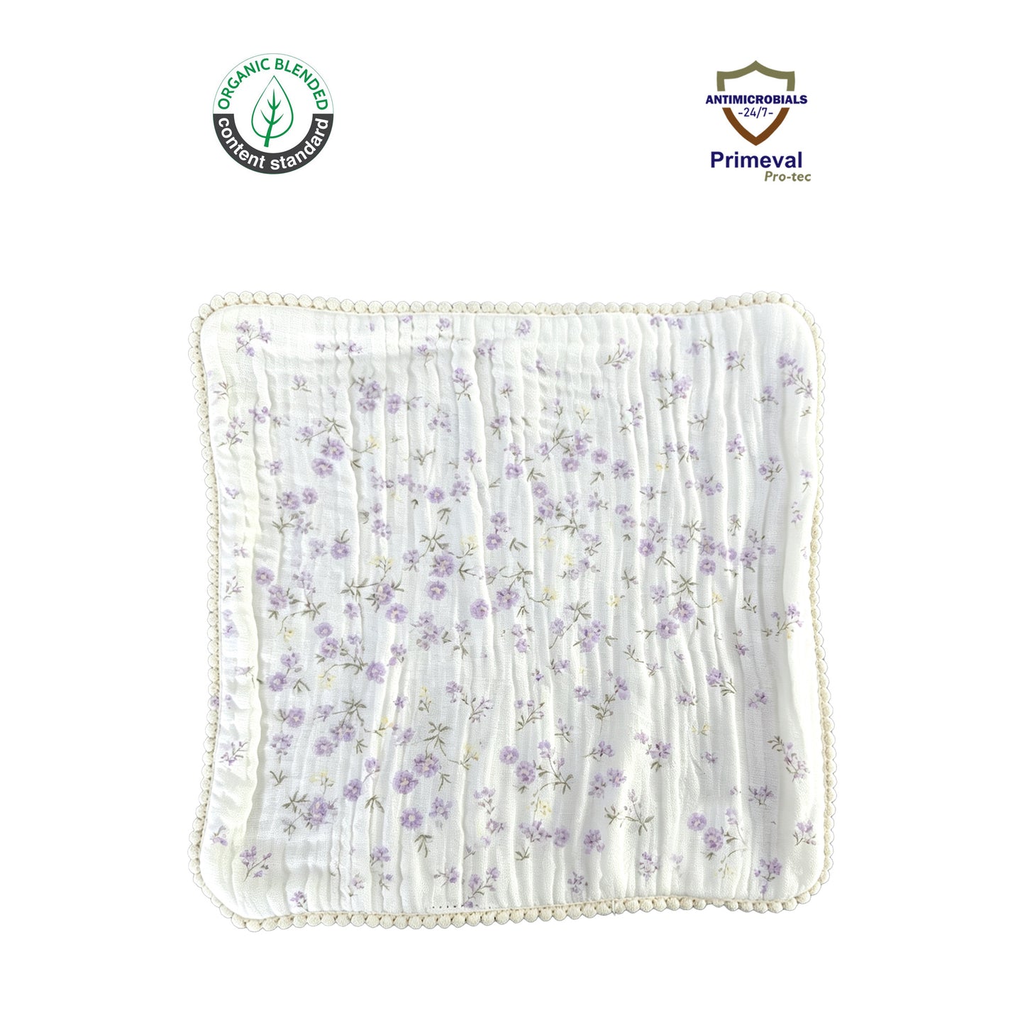 Antibacterial mini gauze towel